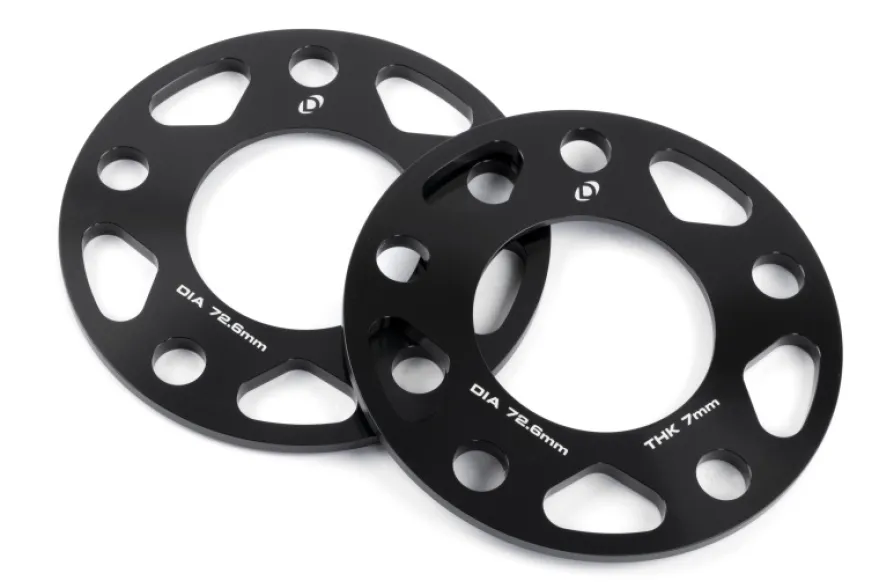 Hjulspacers 5x120 Navhål 72.6mm Tjocklek 7mm Dinan