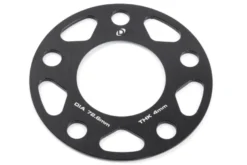Hjulspacers 5x120 Navhål 72.6mm Tjocklek 4mm Dinan