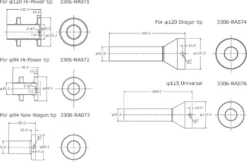 HKS 115mm Universal Ljuddämparinsats