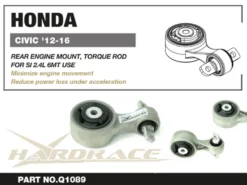 Honda Civic 2012-2015 Bakre Motorfäste Torque Rod Hardrace