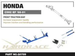 Honda Civic / CRX EF 88-91 FrämreTraction-Stag Hardrace