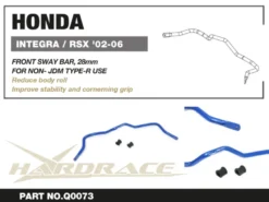 Honda Civic EP1 2 3 / Integra DC5 2001-2006 Främre Krängningshämmare Hardrace