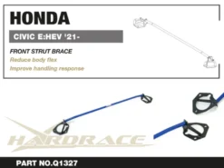 Honda Civic FE/FL 2022+ Främre Fjäderbensstag Hardrace