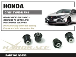 Honda Civic 17- FK8 TYPE-R Bakre Spindelbussningar Hardrace