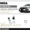 Honda Civic 15- FK8 TYPE-R Främre Nedre Rollcenterjustering (+5MM) Hardrace