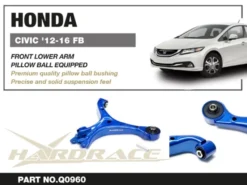 Honda Civic 12-16 Främre Nedre Länkarmar Hardrace