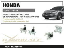 Honda Civic 2016-2022 Främre Nedre Spindelled Hardrace