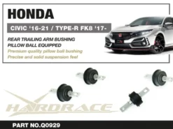 Honda Civic 16-21/ TYPE-R FK8 17- Bakre Trailing Stagsbussningar Hardrace