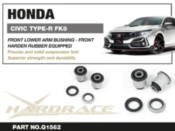 Honda Civic TYPE-R FK8 2017-2022 Främre Nedre Länkarmsbussningar - Främre Hardrace