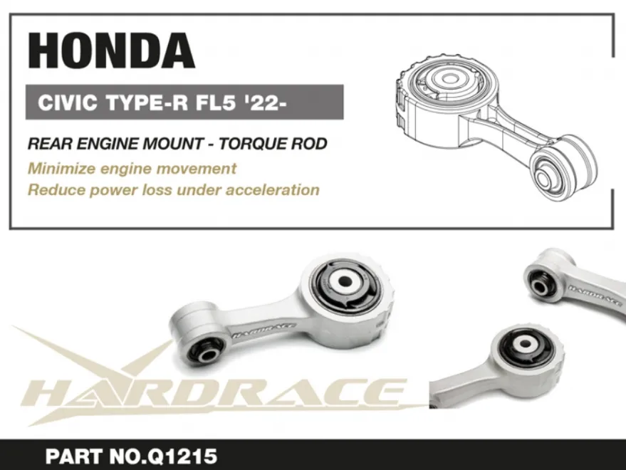 Honda Civic TYPE-R FL5 2022+ Bakre Engine Torque Rod Hardrace
