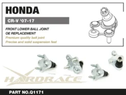 Honda CR V / HR V 2007-2021 Främre Nedre Spindelled Hardrace