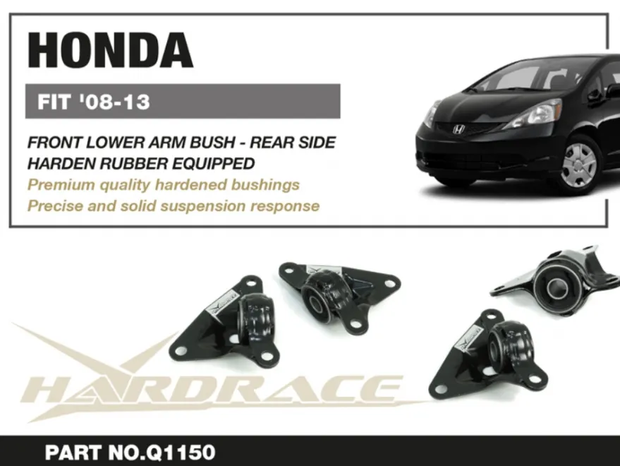 Honda Fit / Jazz 2007-2014 Främre Nedre Länkarmsbussningar - Bakre Hardrace