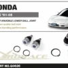 Honda NSX 91-05 Främre Spindelleder Hardrace