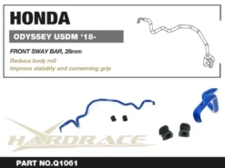 Honda Odyssey usdm 2018+ Främre Krängningshämmare Hardrace