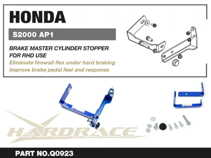 Honda S2000 AP1 / AP2 Bromscylinderstopp Hardrace