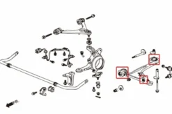Honda S2000 AP1 / AP2 99-09 Främre Nedre Länkarmsbussningar Hardrace