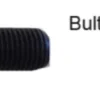 HR-B1456606 H&R hjulbult M14x1,5 sfärisk 14mm säte rörlig aluminium kona Porsche Taycan Svart, Längd 66/51mm