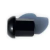 HR-B145012 Mutter M14x1,5 Sfärisk, M14 säte Höjd 32mm Täckt version Aluminium Svart, Längd 32mm