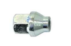 HR-B125001MZ5 Mutter M12x1,5 Konisk med styrning, Höjd 34mm, Höjd/Diameter styrning 5mm/16,7mm Svart, Längd 34mm