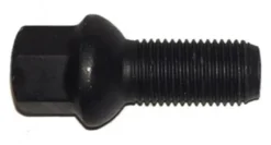 HR-B1456002pkt H&R paket hjulbultar 10st M14x1,5 sfärisk för AMG & Mercedes fälgar Svart, Längd 60mm