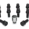 HR-B1453903SET H&R Bultsats inkl låsbutar M14x1.5 Sfärisk Svart, Säte 13mm, Längd 39mm