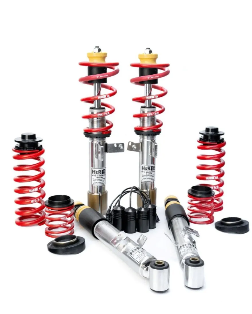H&R COILOVER BMW 3 SERIE G81 M3 4wd Touring Rostfri stål med cancelkit för bil med adaptivt chassi med justerbart tryck