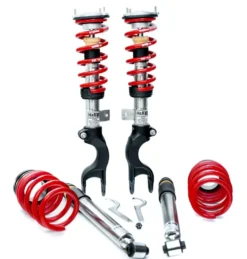 H&R COILOVER TESLA 3 4wd including Long Range and Performance 4wd Justerbart tryck inkl topplager fram