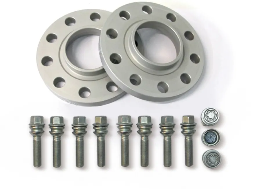 H&R DR Spacerpaket 18mm Silver VW TOUAREG 7L 2003-