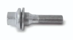 HR-12253906 H&R hjulbult M12x1,25 För Citroen Peugeot originalfälg med rörlig flat skiva total Längd inkl skiva Silver, Längd 44mm