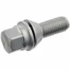 HR-14254308 H&R hjulbult M14x1,25 Konisk med rörlig kona BMW Silver, Längd 43mm