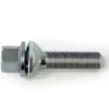HR-1453603 H&R hjulbult M14x1,5 sfärisk 13mm säte rörlig kona Audi S5 RS5 Silver, Längd 36mm