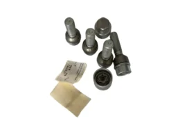HR-1456006KEY H&R Låssats M14x1,5 Sfäriskt 14mm säte rörlig aluminium kona Porsche 911, Boxter, Cayman Silver, Längd 60/45mm