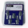 H&R Låsmutter HR-125001KEY4 M12x1,5 Konisk Silver,