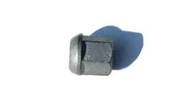 HR-145001 Mutter M14x1,5 Konisk, Höjd 17,5mm Öppen version Silver, Längd 17,5mm