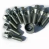 HR-14254108SET H&R Bultsats inkl låsbutar M14x1,25 Konisk med rörlig kona BMW Silver, Längd 41mm