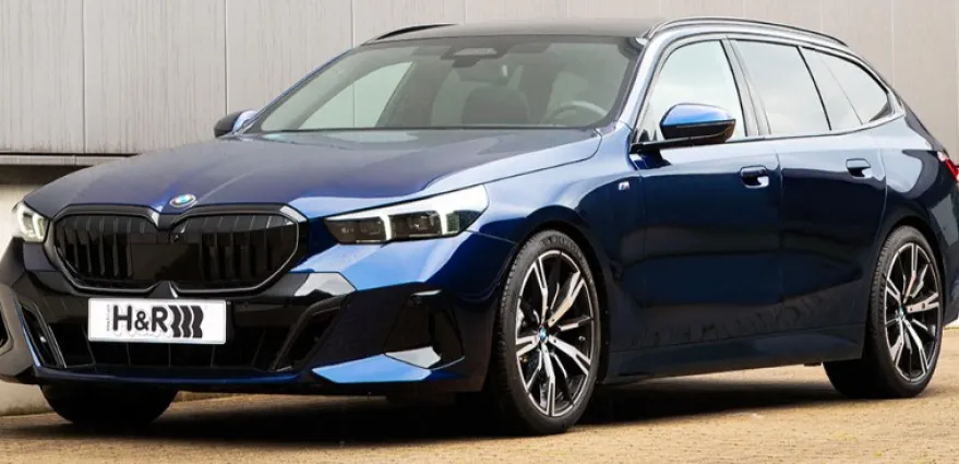 H&R Sänkningssats BMW 5 20d G61 Touring 2wd sportchassi. Med stålfjädring bak