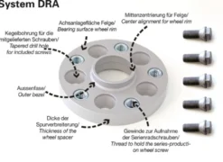 H&R SPACERS MERCEDES C CLASS W206 R2CW