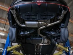 Hyundai Elantra N 2022-2023 L4-2.0L (t) Takeda 3in 304 SS Cat-Back Sportavgassystem - Svarta Utblås aFe Power