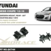 Hyundai GENESIS COUPE 12-16 (8AT) Växellådsfäste Bakre (M10) Hardrace