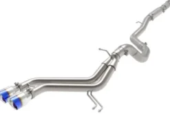 Hyundai Veloster 2013-2017 L4-1.6L (t) Takeda 2-1/2in till 3in SS-304 Cat-Back Sportavgassystem Med Blå Utblås aFe Power