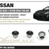 Infiniti G series / Q45 / Q70 M / QX70 FX / Nissan Skyline V35 / V36 / Z 2001-2021 Bakre Diffbussningar - Främre Hardrace
