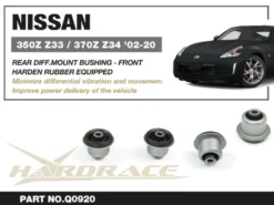 Infiniti G series / Q45 / Q70 M / QX70 FX / Nissan Skyline V35 / V36 / Z 2001-2021 Bakre Diffbussningar - Främre Hardrace