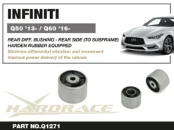 Infiniti Q50 V37 / Q60 CV37 / Nissan Skyline V37 2013-2016 Bakre Diff Bakre Bussning Hardrace