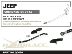 Jeep CHEROKEE 84-01 XJ Främre TRACK BAR V2 (LIFT 4.5~6'') Hardrace