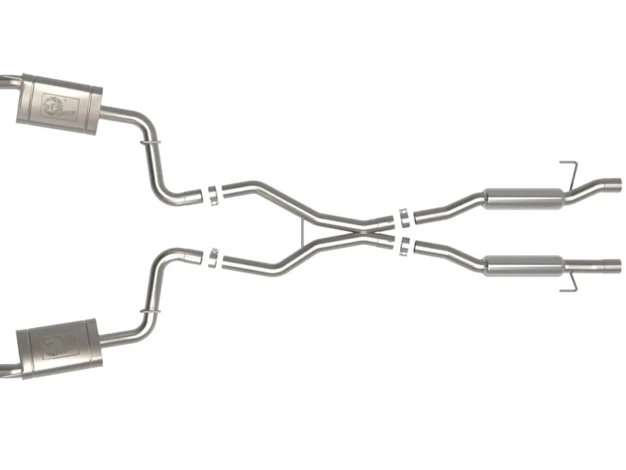 Jeep Grand Cherokee L 2021-2024 V6-3.6L/V8-5.7L Vulcan Series 2.24in SS Cat-Back Sportavgassystem aFe Power