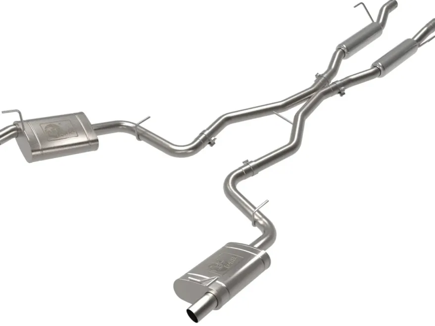 Jeep Grand Cherokee L 2021-2024 V6-3.6L/V8-5.7L Vulcan Series 2.24in SS Cat-Back Sportavgassystem aFe Power