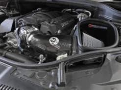 Jeep Grand Cherokee (WK2)/Dodge Durango SRT 2012-2024 V8-6.4L HEMI Track Series Kalluftsintag Luftfilterkit Kolfiber Pro DRY S aFe Power