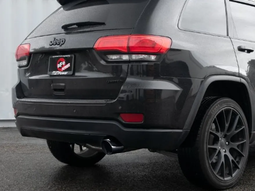 Jeep Grand Cherokee (WK2) 2014-2021 V6-3.6L 3in 304 Rostfritt Stål Cat-Back Sportavgassystem aFe Power - Svarta Utblås