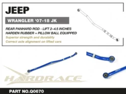 Jeep Wrangler JK 2006-2018 Bakre Track Bar Hardrace