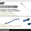 Jeep WRANGLER 07-18 JK Främre TRACK BAR - Justerbar (Lift 0-4.5'') V2. (LHD) Hardrace